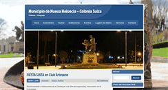 Desktop Screenshot of municipiodenuevahelvecia.com