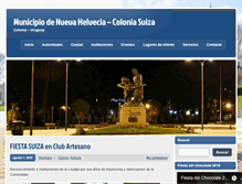 Tablet Screenshot of municipiodenuevahelvecia.com